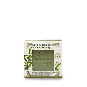 Face Natural Green Soap - Meja Cosmetics