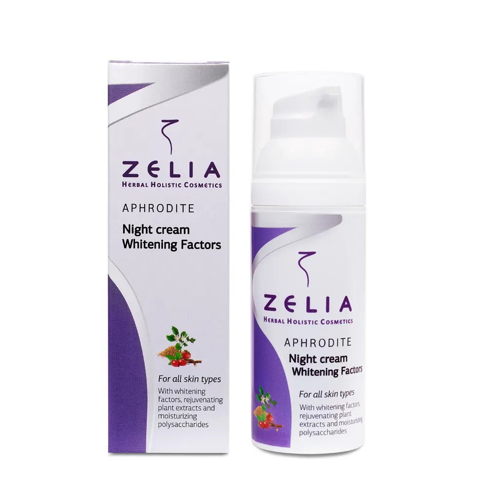 Night Cream with Nourishing & Whitening Factors ‘APHRODITE’ - Meja Cosmetics
