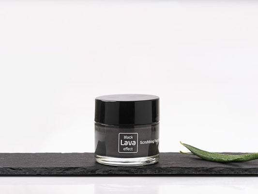 Face Mask & Scrub with Volcanic Lava - Meja Cosmetics