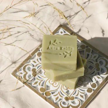 Face Natural Green Soap - Meja Cosmetics