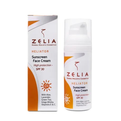 Face Sunscreen cream – SPF 30 ‘HELIATOR’ – 50ml - Meja Cosmetics