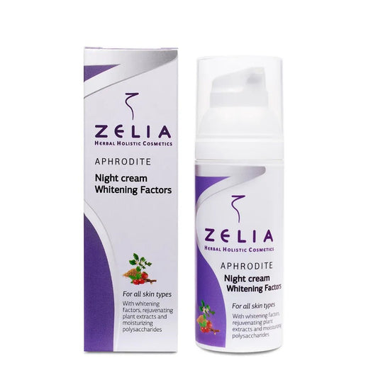 Night Cream with Nourishing & Whitening Factors ‘APHRODITE’ - Meja Cosmetics